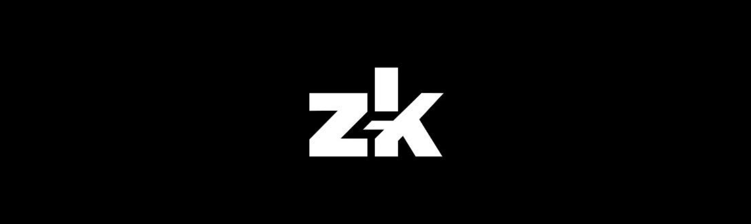 ZK creative logo