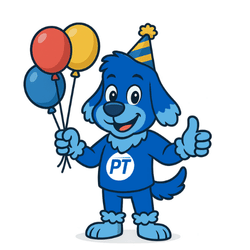 Petey, youth account, dog, mascot, primetrust, kids club