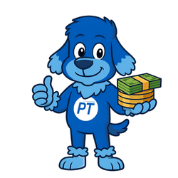 Petey, youth account, dog, mascot, primetrust, kids club