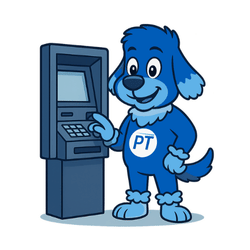 Petey, youth account, dog, mascot, primetrust, kids club