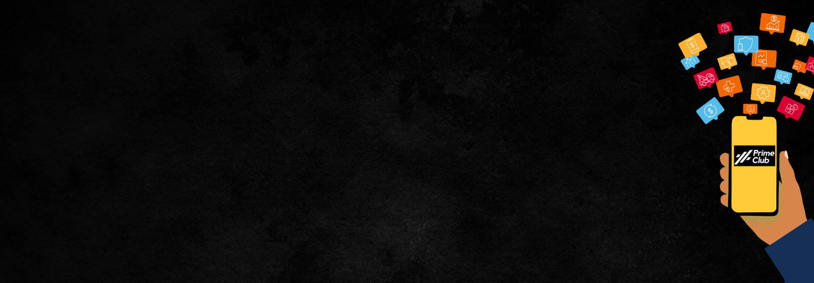 PrimeClub header